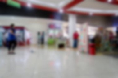 Arka plan bulanık soyut, ofis, alışveriş merkezi ve mağaza