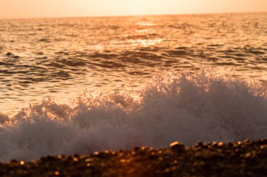 günbatımı deniz manzara