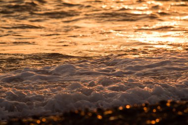 günbatımı deniz manzara