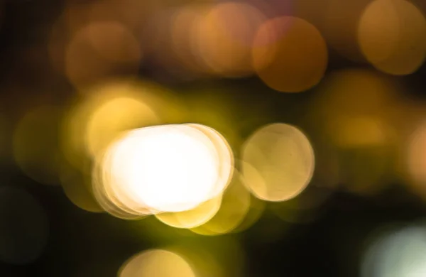 Abstraction Bokeh Lumières Ville — Photo