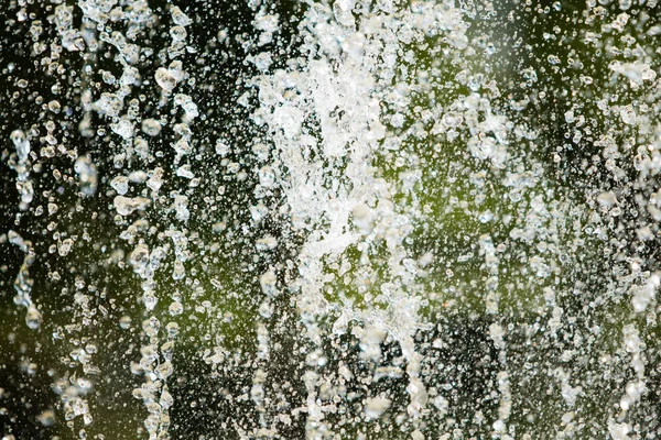 Chorros Fuente Agua Fondo Borroso Extracción — Foto de Stock