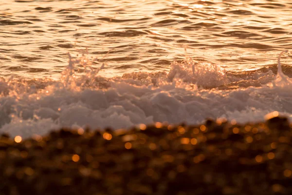 Pôr Sol Paisagem Mar — Fotografia de Stock