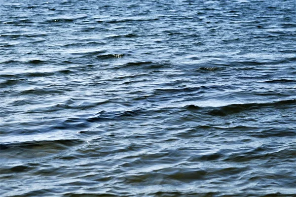 clear clear water in a lake with a wave