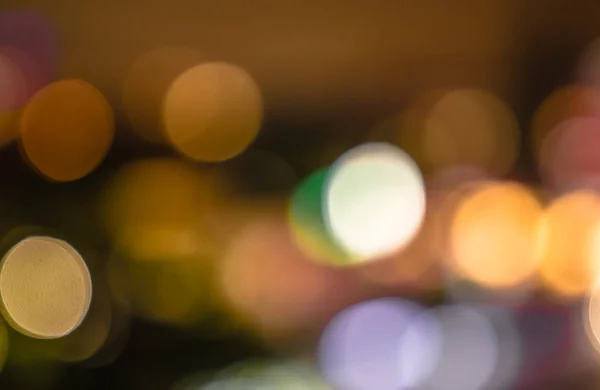 Abstraction Bokeh Lumières Ville — Photo