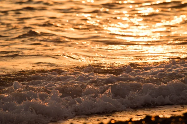 Pôr Sol Paisagem Mar — Fotografia de Stock