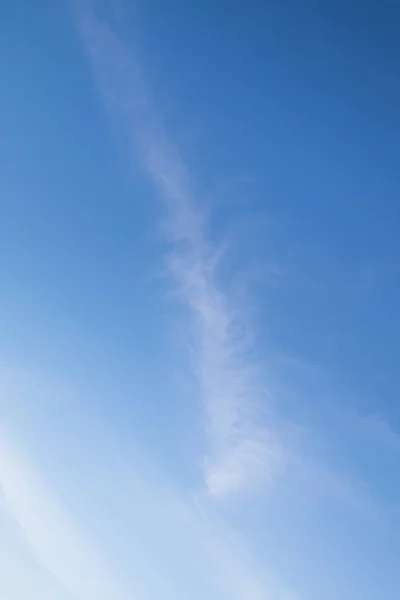 Cirrus Clouds Blue Sky Background — Stock Photo, Image