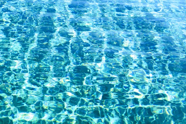 Klares Meerwasser Mit Sonnenstrahlen Hintergrund — Stockfoto