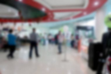 Arka plan bulanık soyut, ofis, alışveriş merkezi ve mağaza