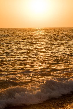 günbatımı deniz manzara