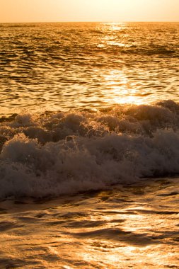 günbatımı deniz manzara