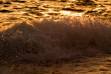 günbatımı deniz manzara