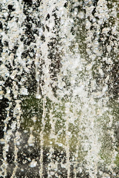 Chorros Fuente Agua Fondo Borroso Extracción — Foto de Stock