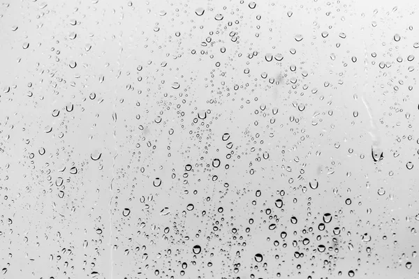Krople Deszczu Szybie Tło — Zdjęcie stockowe