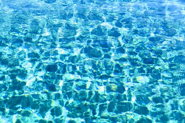 Agua Mar Clara Con Rayos Sol Fondo — Foto de Stock