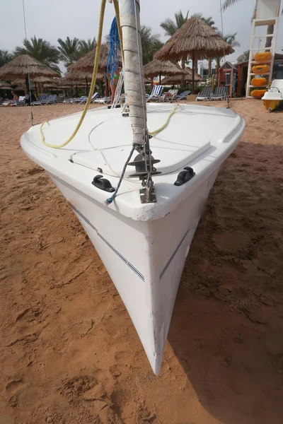 Vela Cielo Yacht Tessuto Corda — Foto Stock