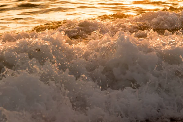 Pôr Sol Paisagem Mar — Fotografia de Stock