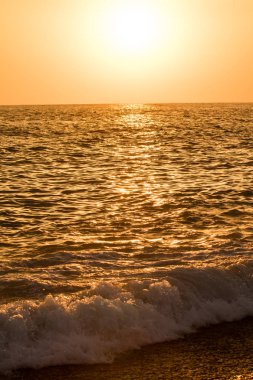 günbatımı deniz manzara