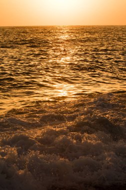 günbatımı deniz manzara