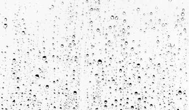 Rain drops on the glass, background clipart