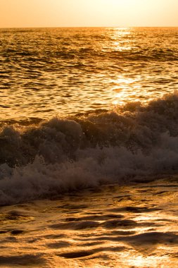 günbatımı deniz manzara