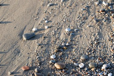 Çakıl Plajı, deniz kıyısı görünümü