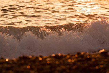 günbatımı deniz manzara