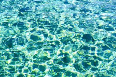 deniz suyu güneş ışınları, arka plan ile temizleyin