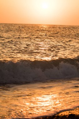 günbatımı deniz manzara