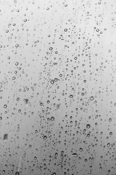 Krople Deszczu Szybie Tło — Zdjęcie stockowe