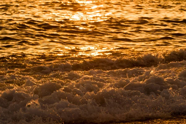 Pôr Sol Paisagem Mar — Fotografia de Stock