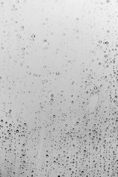 Regen Druppels Het Glas Achtergrond — Stockfoto