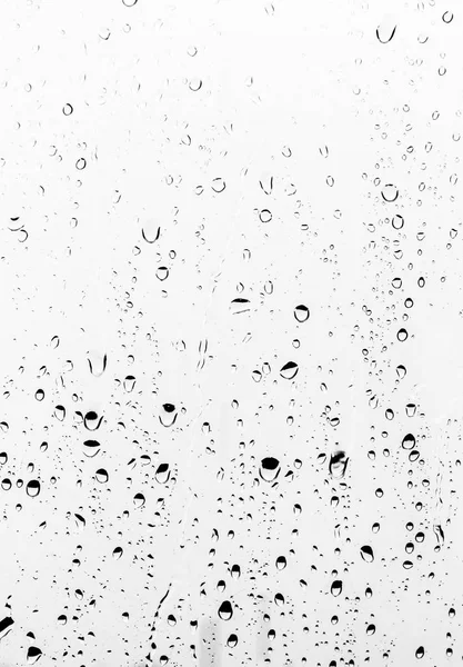 Regentropfen Auf Dem Glas Hintergrund — Stockfoto