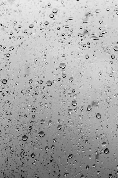 Gotas Lluvia Sobre Vidrio Fondo —  Fotos de Stock