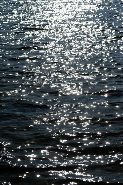 Glare Water Rippling Surface — Stock Photo, Image