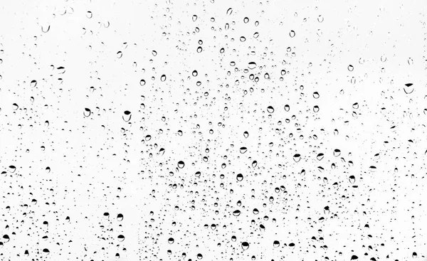 Rain Drops Glass Background — Stock Photo, Image