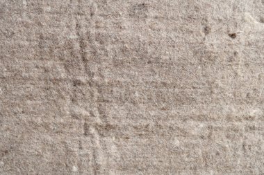 Koyun veya deve yün veya halı yapılmış