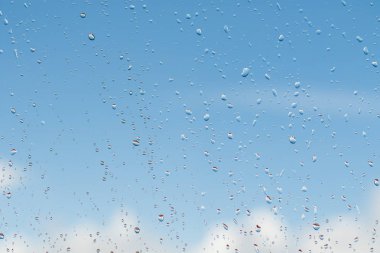 Camına gökyüzü arka plan damla