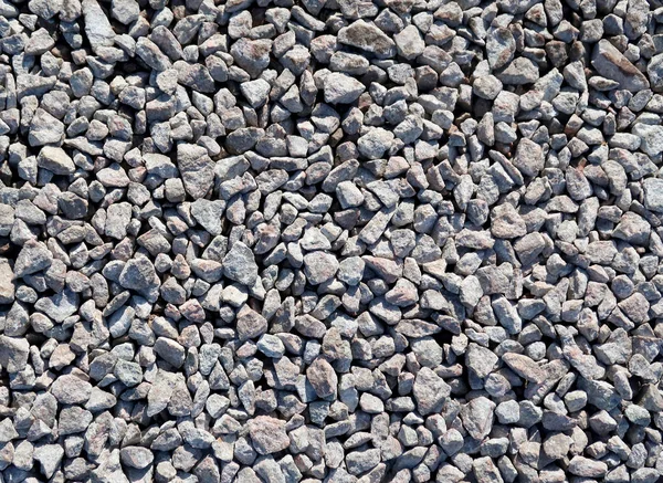 Crushed Pebble Stones Natural Background — Stock Photo, Image
