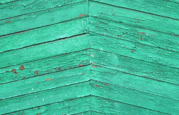 Alte Farbe Auf Einem Holzzaun Hintergrund — Stockfoto
