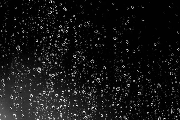 유리를 텍스처에 빗방울이 — 스톡 사진