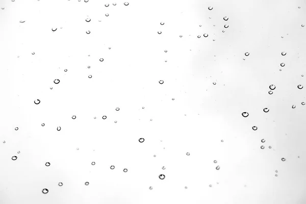 Raindrops Glass — Stock Photo, Image