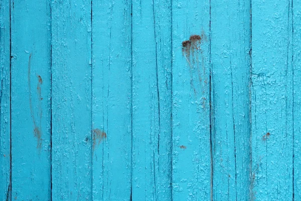 Oude Verf Een Houten Hek Achtergrond — Stockfoto