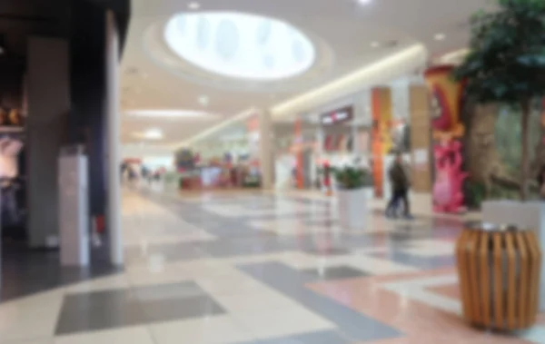 Suddig Bakgrund Shoppingcenter — Stockfoto