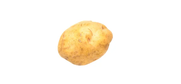 Aardappel Geïsoleerd Witte Achtergrond — Stockfoto