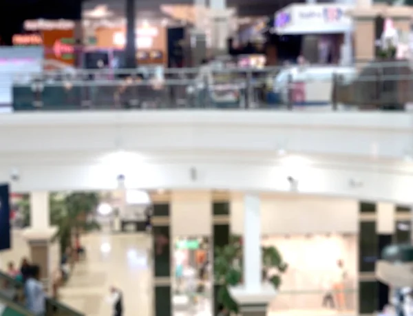 Suddig Bakgrund Shoppingcenter — Stockfoto