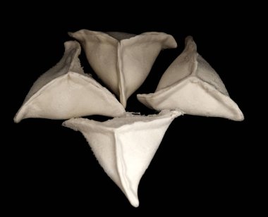 Hıngel Mantı siyah arka plan üzerine