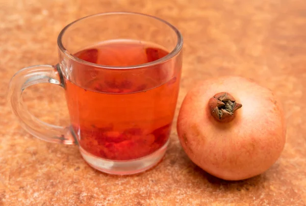 fruits and cup of tea on the table