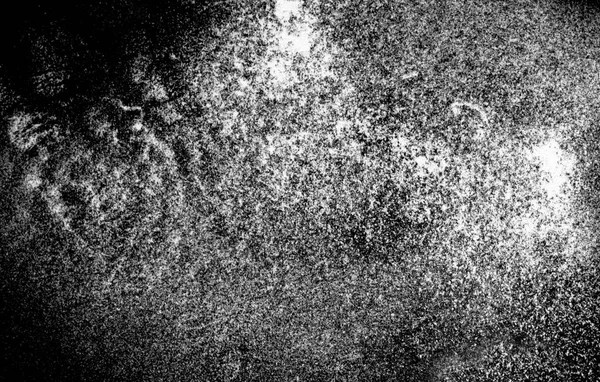 Siyah Zemin Üzerine Beyaz Toz Toz — Stok fotoğraf