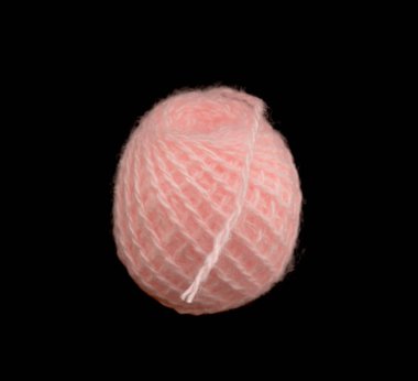 siyah bir zemin üzerine parlak yün konu arapsaçı