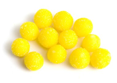 sarı şeker şeker beyaz yuvarlak